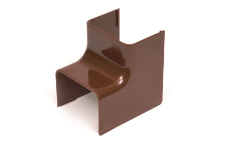 Inner corner for duct KW-8-B, Brown